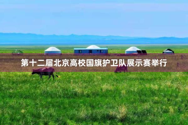 第十二届北京高校国旗护卫队展示赛举行